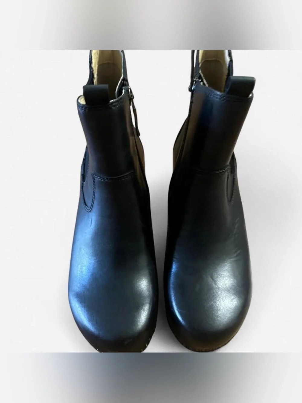 Dansko Shayna Black Burnished Calf Boots - Picture 5 of 8